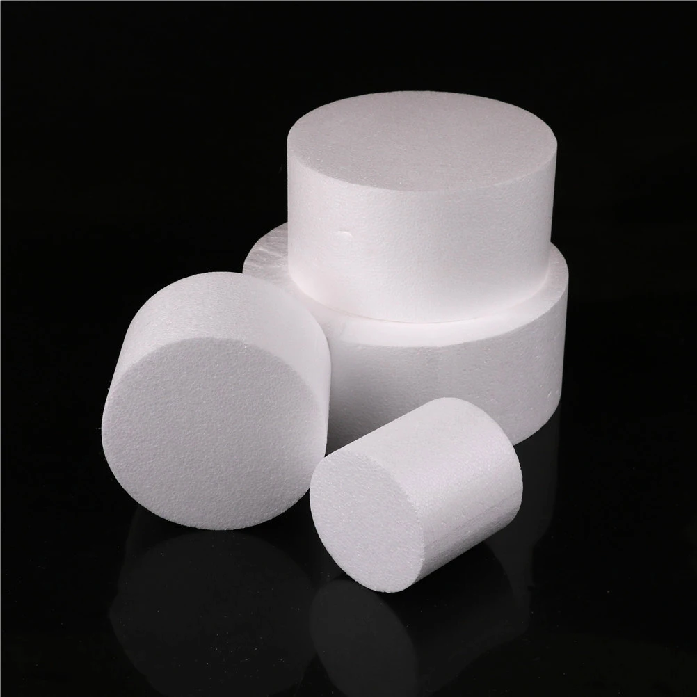 Buy Round Styrofoam Foam Cake Dummy Sugarcraft Flower