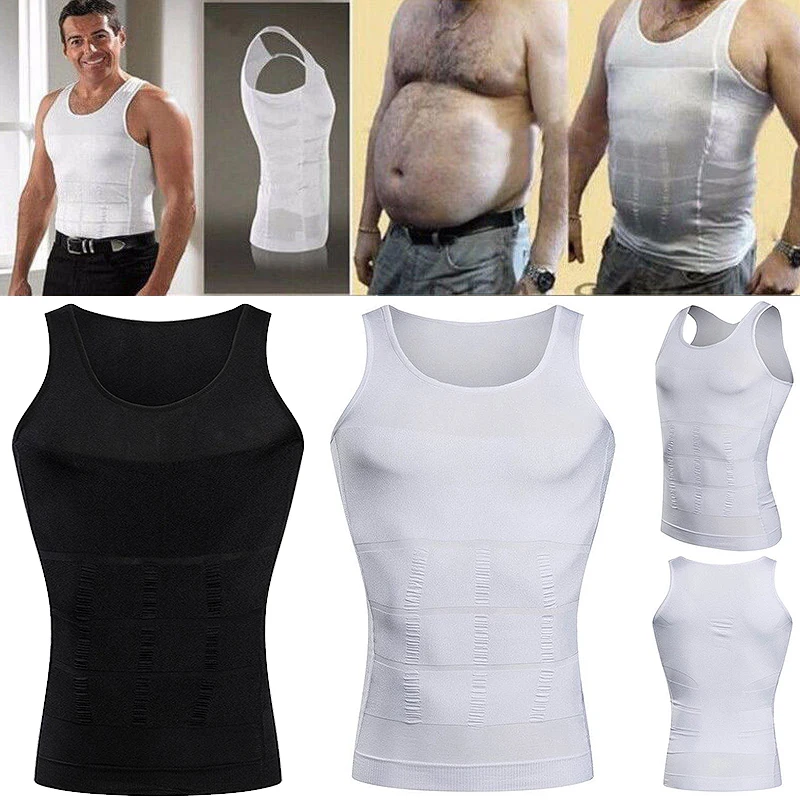 

Men Slimming Underwear Body Shaper Waist Cincher Corset Men Shaper Vest Body Slimming Tummy Belly Waist Slim Body Shapewear