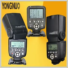 YONGNUO 2*YN560III YN560-III Wireless Speedlite Flash + YN-560TX LCD Flash Controller YN560 TX Kit For Canon Nikon DSLR Cameras