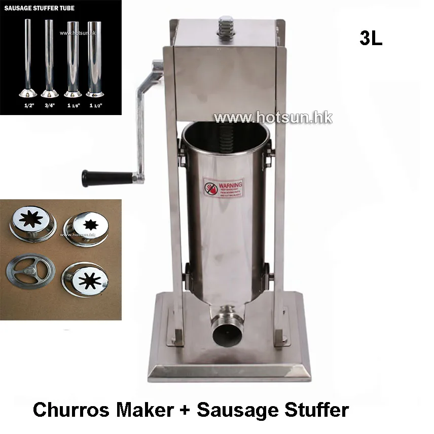 Здесь продается  3L Commercial Vertical Stainless Steel Spanish Churros Maker Sausage Filler  Бытовая техника