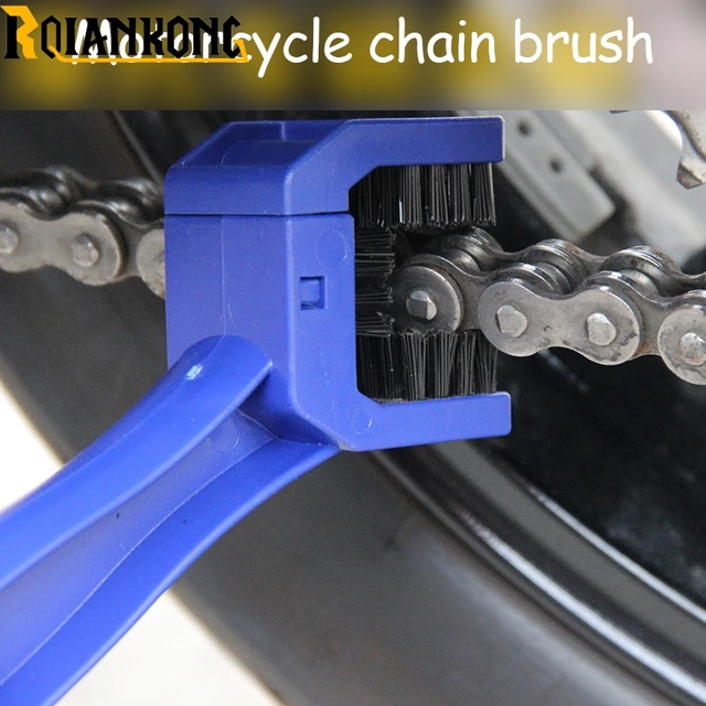 Motorcycle Moto Accessory Kit Bike Part Chain Brush Chain Cleaner For