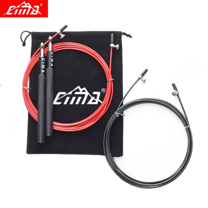 CIMA Jump Rope Professional Crossfit Speed Skipping Rope For Gym Fitness Skip New Sports Training jump ropes with Carrying bag CIMA Jump Rope Professional Crossfit Speed Skipping Rope For Gym Fitness Skip New Sports Training jump ropes with Carrying bag