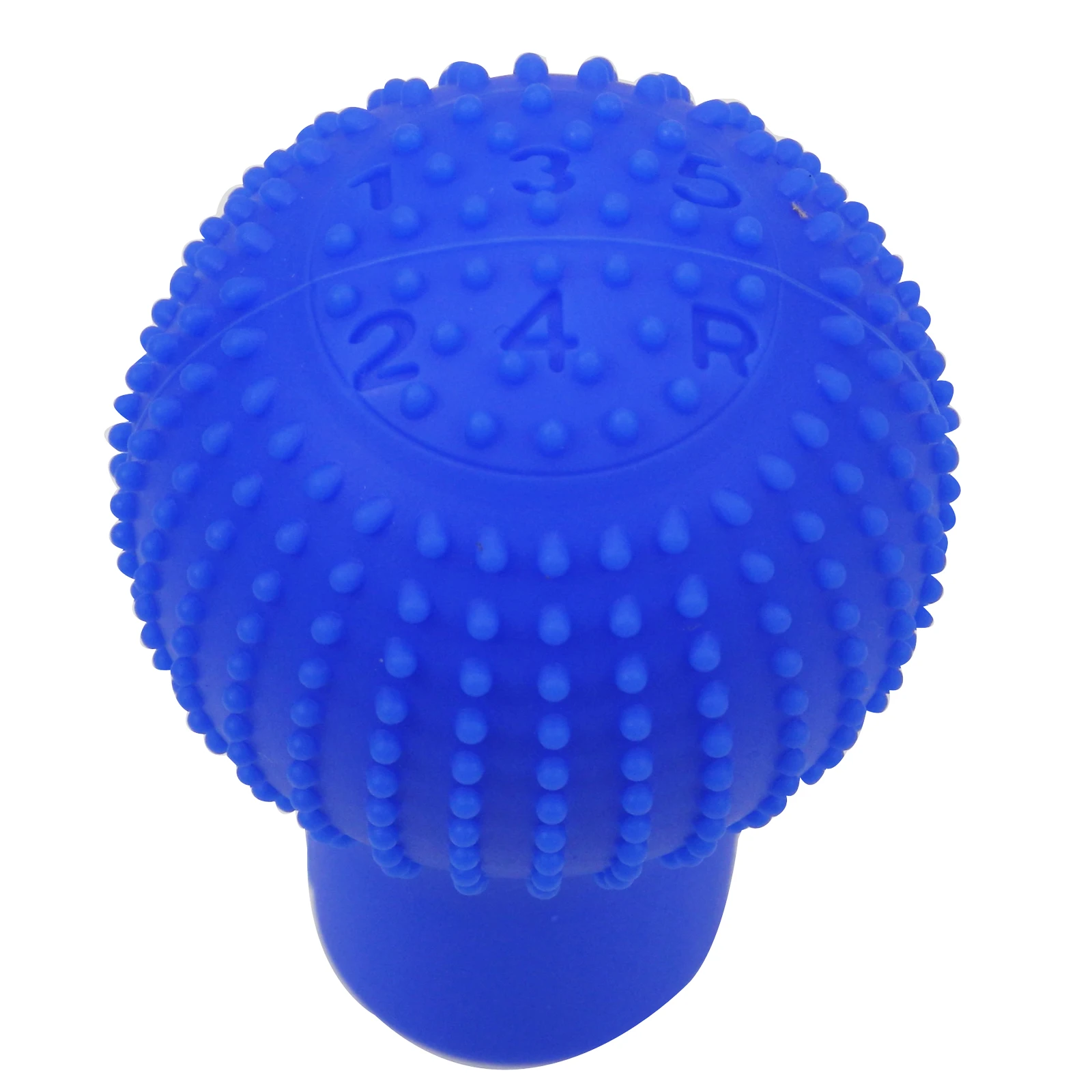 10x Car Auto Round Silicone Gear Shift Knob Cover Manual Automatic Non slip Lever Shifter Knobs Case Protector - Название цвета: Синий