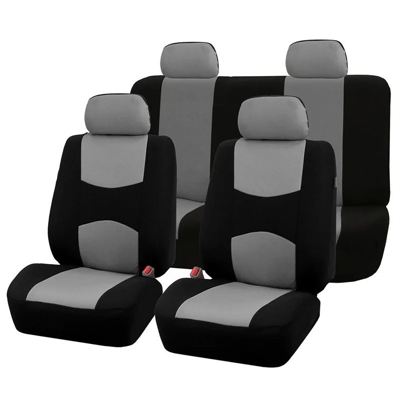 Чехлы для автомобильных сидений защитные аксессуары для hyundai atos creta ix25 ix 25 elantra 2012 2013 getz hb20 - Название цвета: GRAY