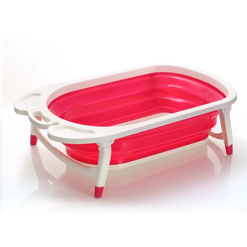 New style foldable baby bathtub/cheap folding baby bath tub