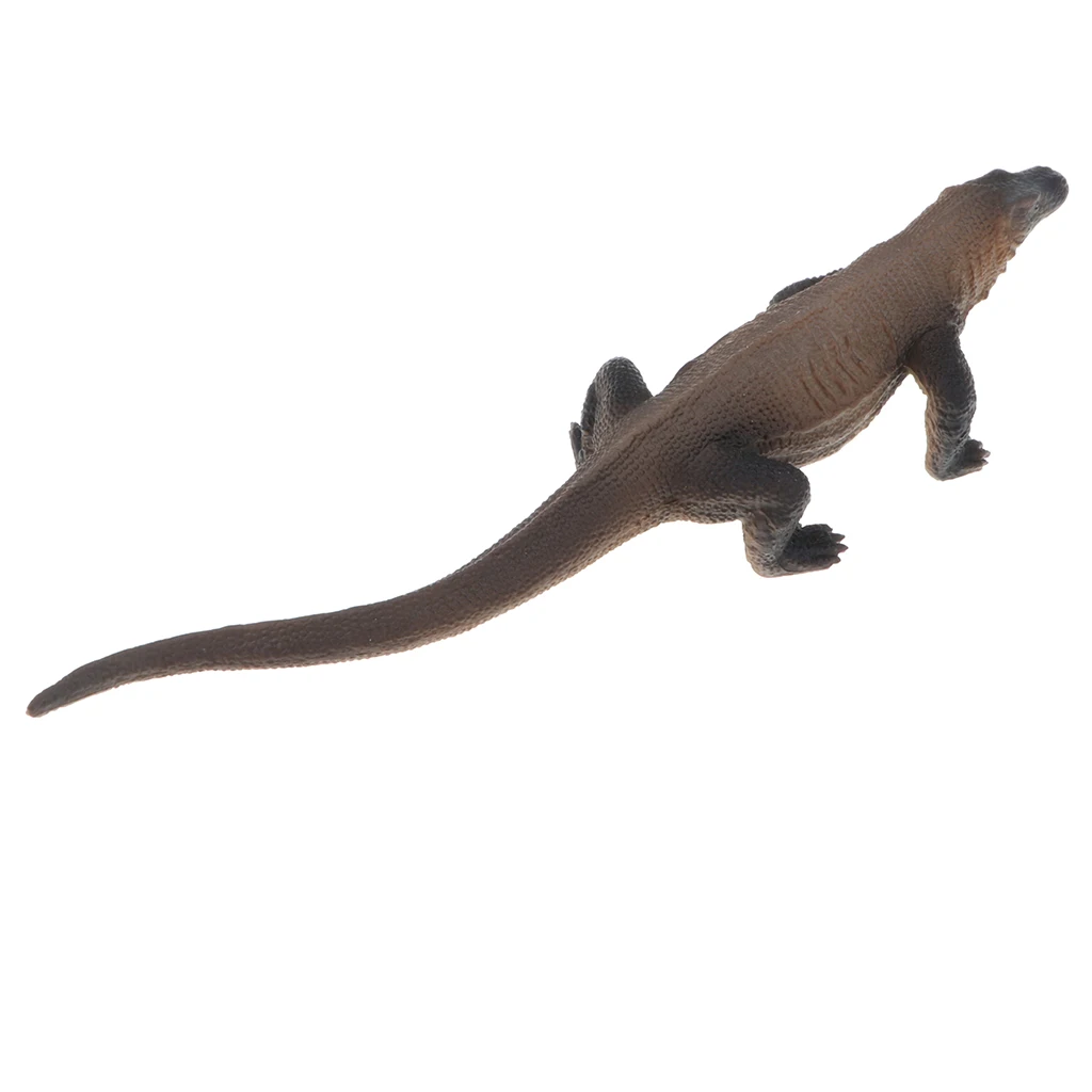 

Realistic Animal Model Figurines, 7.3 Inch Monitor Lizard Reptile Model Action Figure Toy for Kids, Nature Educational Toy