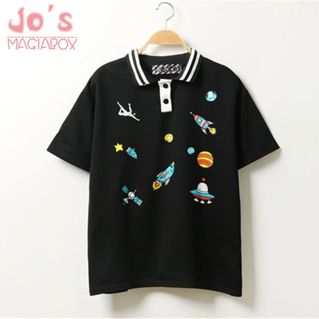 Cute Pink Harajuku Printed T Shirt Kawaii Cartoon Tee Tops 2018 Ladies Fashion Character Kawaii Cute T-shirt Women Clothing 1