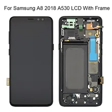 Для samsung Galaxy A8 A530 A530F A530N SM-A530N A530DS ЖК-дисплей Сенсорный экран планшета Ассамблеи для samsung A530 ЖК-дисплей