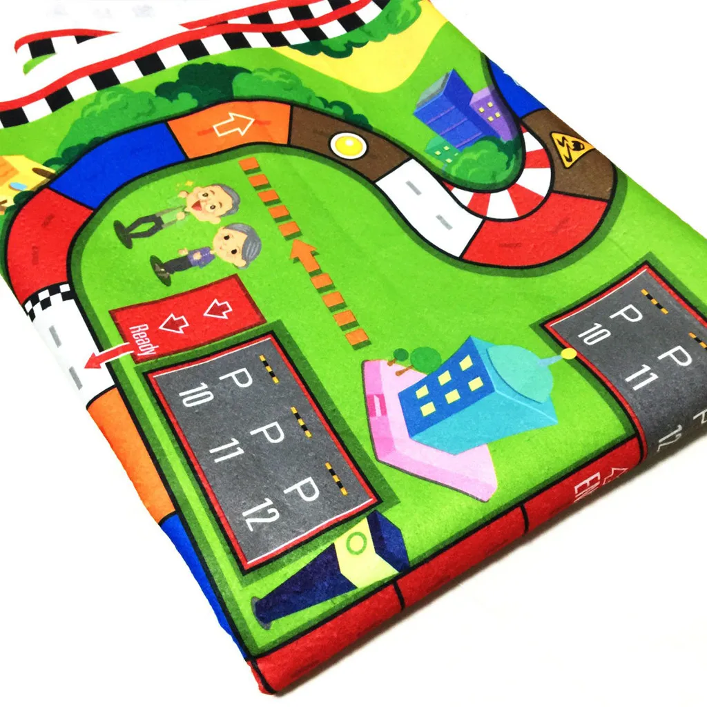 SAGACE(SAGACE) игровые коврики детские игрушки детский коврик развивающие игрушки гоночные игры нетканый ковер коврик 19Apl3