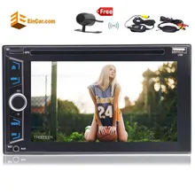 Eincar 2 DIN 6.2 »стерео GPS Навигация Авто HD Радио DVD/CD-плееры Bluetooth USB/SD/ AUX Порты и разъёмы вызов и Беспроводной сзади Камера
