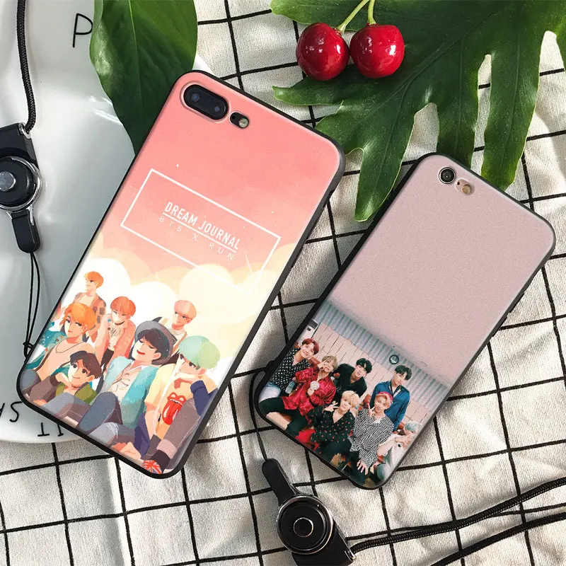 

BTS Bangtan Boys boy Band KPOP Soft Silicone TPU Phone Case Cover Shell For Apple iPhone 5 5s Se 6 6s 7 8 Plus X XR XS MAX
