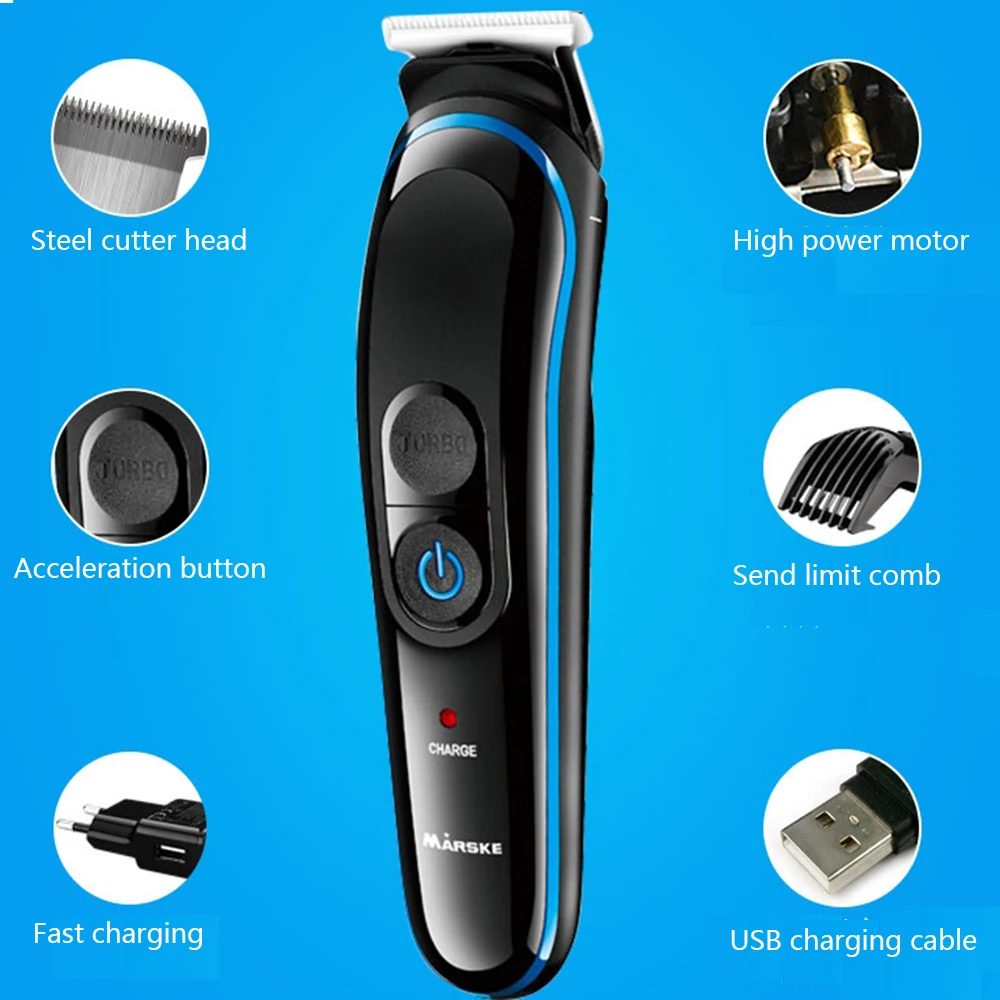 JUNEJOUR 5-в-1 электрическая электробритва эпилятор электрический резак триммер для носа Для мужчин Водонепроницаемый USB Перезаряжаемые Портативный машинка для стрижки волос