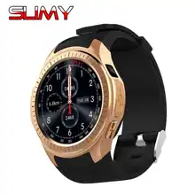 Slimy L1 gps Смарт-часы фиксированное положение спортивные часы мульти-задачи отслеживания сердечного ритма крови Давление для контроля уровня сахара в крови с MTK2503 сим-карты TF