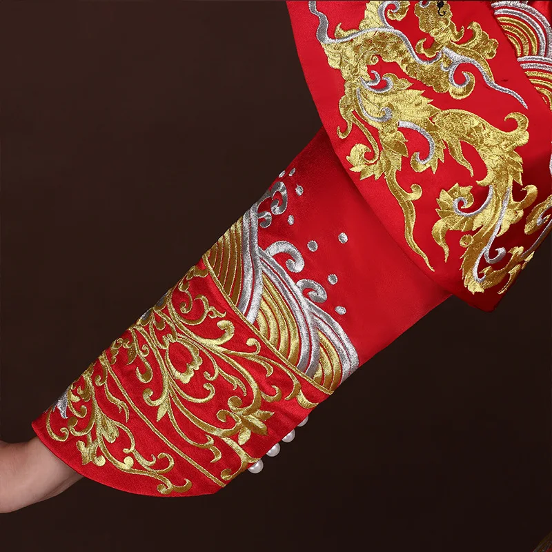 Для женщин Традиционный китайский свадебное платье Новое красное платье Чонсам Винтаж Qipao Vestido Китай платья халаты восточные