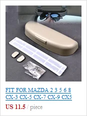 Подходит для MAZDA 6 ATENZA M6 2013- Хромированная передняя капот решетка гриль для губ рельефная Накладка для отделки бар отделка крышка протектор