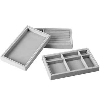 

1Pc New Drawer DIY Jewelry Storage Tray Ring Bracelet Gift Box Jewellery Organizer Earring Holder Small Size Fit Most Room Space