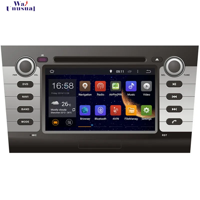 

WANUSUAL 7'' Octa Core 32G 4G RAM Android 6.0 Car DVD Player for Suzuki Swift 2004 2005 2006 2007 2008 2009 2010 GPS Navigation