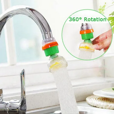 10PSC 360 Вращение мини кухня Househould Активный угольный фильтр для воды водопроводный