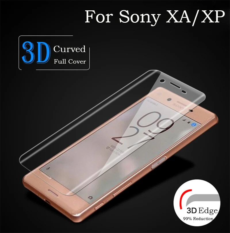 

3D Full Cover For Sony Xperia X Performance F8131 F8132 Screen Protector Tempered Glass For Sony Xperia XA F3111 F3113 F3115