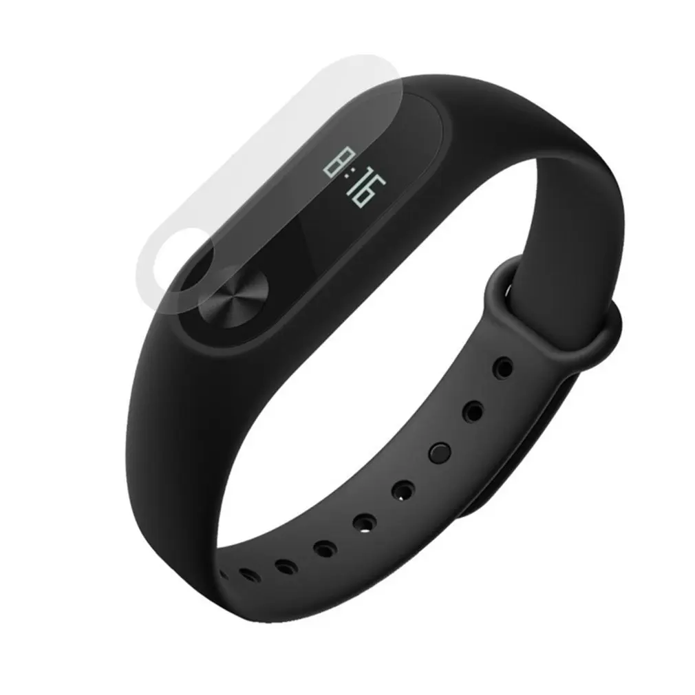 mi2 screen protector Силиконовый ремешок для huawei honor Band 4 стандартная версия Смарт-Браслет спортивный браслет группа honor Band 4 Correa ремешок для часов - Цвет: mi2 screen protector