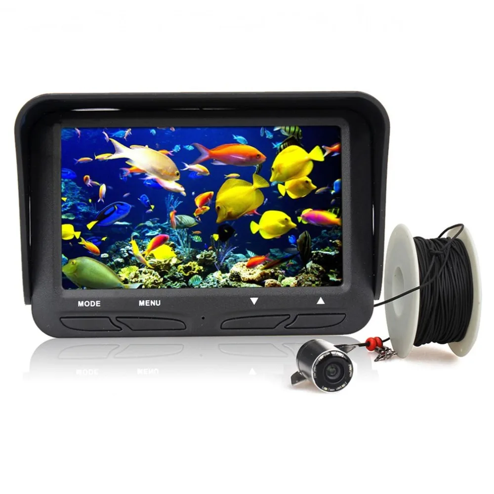 

4.3" LCD Screen 30m Cable Fish Locator HD Video Camera Fish Finder Detector Waterproof Underwater Camera Night Vision