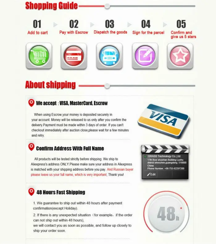 shipping