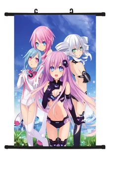 

Anime Poster Wall Scroll Hyperdimension Neptunia Neptune Noire Home Decor 40x60cm