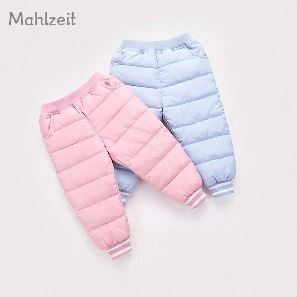 

Autumn Winter Baby boy girl super warm Pants Children Soft Cotton-padded trousers thick Outerwear Pants for 1-6T kids Baby pants