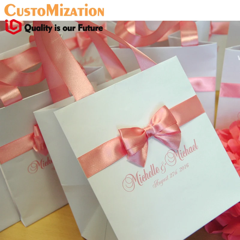 Luxury Custom Made Printed Paper Shopping Jewelry Gift Bags Crown Win China Suppliers Jewelry Packaging