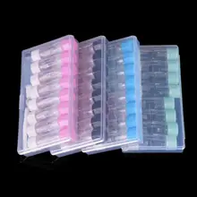 Портативный 12 шт. очки для Путешествия контактные линзы коробка контактные линзы чехол для набор для ухода за глазами держатель Контейнер подарок с 8 RGP бутылка