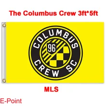 1 piece 144cm*96cm size MLS The Columbus Crew Flying flag A