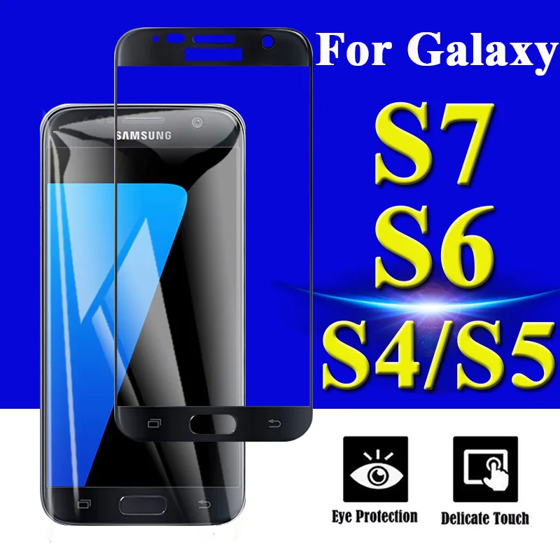 

Protective Glass on The For Samsung Galaxy S7 S6 S5 S4 Cam Screen Protector Tremp S 7 6 5 4 Sheet Tempered Glas 7S 6S 5S 4S Film