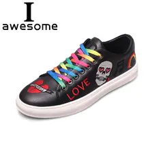 Luxury Brand Leather Men Shoes Casual Spring Autumn Sneakers Flats Male Shoes Loafers Zapatilla Chaussure Homme mycolen casual shoes luxury designers men breathable spring autumn shoes brand mens sneakers for men casual shoes soulier homme