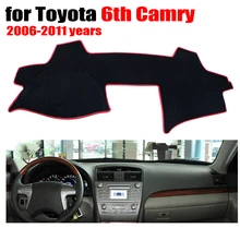 Крышка приборной панели автомобиля коврик для TOYOTA 6th CAMRY 2006-2011 лет левосторонний dashmatt pad dash коврики аксессуары для приборной панели
