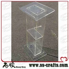 Акриловый стенд, акриловый подиум, прозрачный акриловый стенд