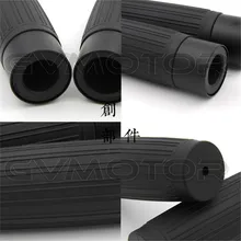 Для SR400 резиновая мотоцикл рукоятка захваты изменение скутер руле Универсальный Аксессуары для мотоциклов ретро ручка