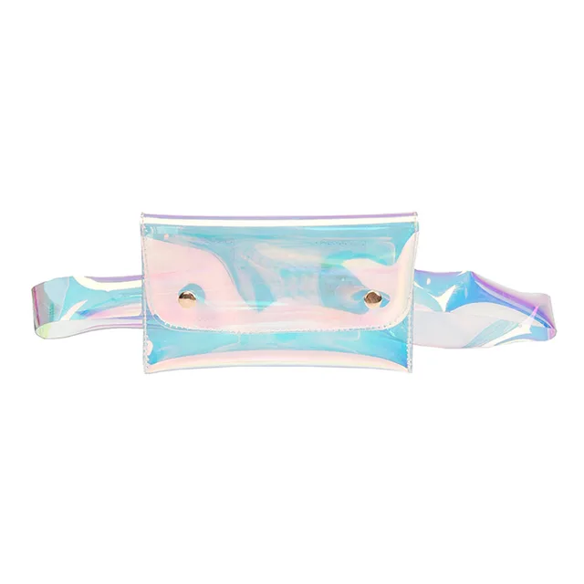 New Holographic Fanny Pack Laser Waist Packs Heuptas Hip Bag Women's Waistband Banana Bags Waist bag Unisex bolso cintura 2018