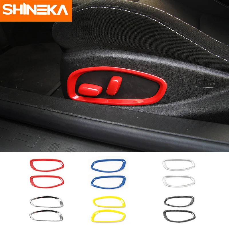 

Camaro Seat Adjustment Button Circle Seat Adjustment Button Decoration Trim for Camaro 2017+