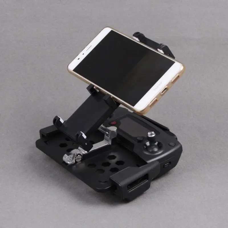 For DJI Mavic PRO/SPARK Remote Control Mobile/Phone Flatbed Bracket
