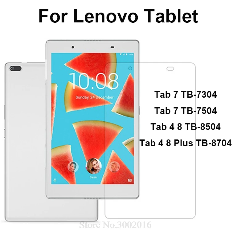 

Tablet Glass For Lenovo TAB 4 10 Plus TB-X704 TB-X304F Tempered Glass For Lenovo TAB4 4 8 Plus TB-8704 TB-8504 Screen Protector