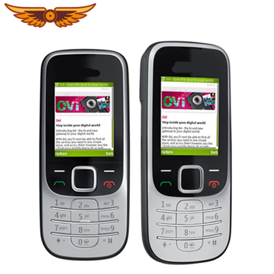 2330C Nokia 2330C классический GSM 2G разблокированный дешевый Восстановленный сотовый телефон один год гарантии