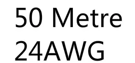 4 6 7 8 10, 11, 12, 13, 14, 15, 16, 17, 18, 20, 22, 24, 26 28 30 AWG теплозащитные мягкий силиконовый проводной кабель для RC Heli Drone высокое Температура - Цвет: 50 Metre 24AWG