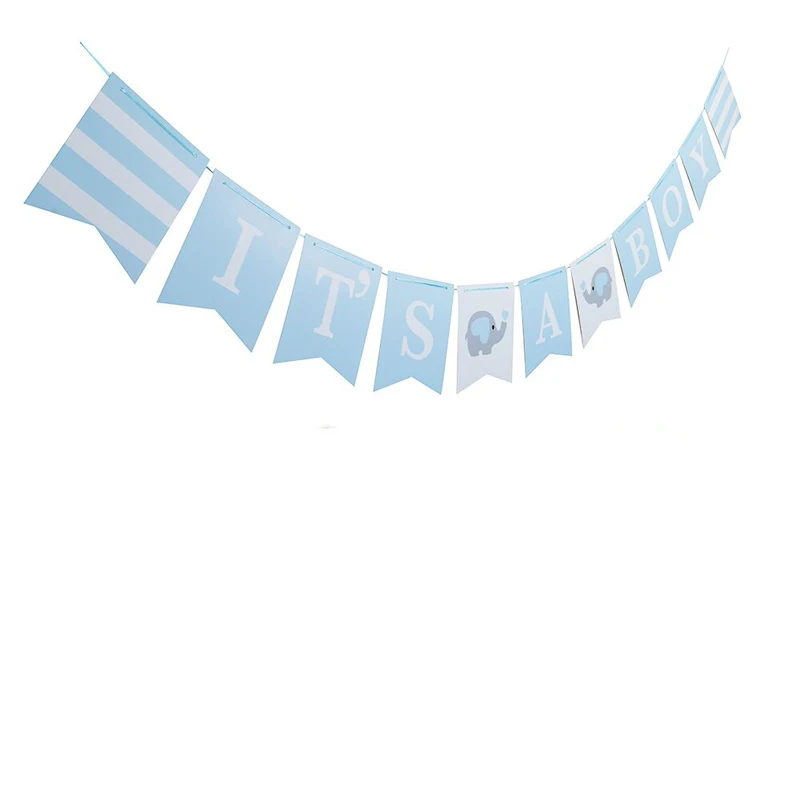 1-Set-Cute-It-s-A-Boy-Gril-Baby-Shower-Elephant-Party-Hanging-Banner-Party-Decoration