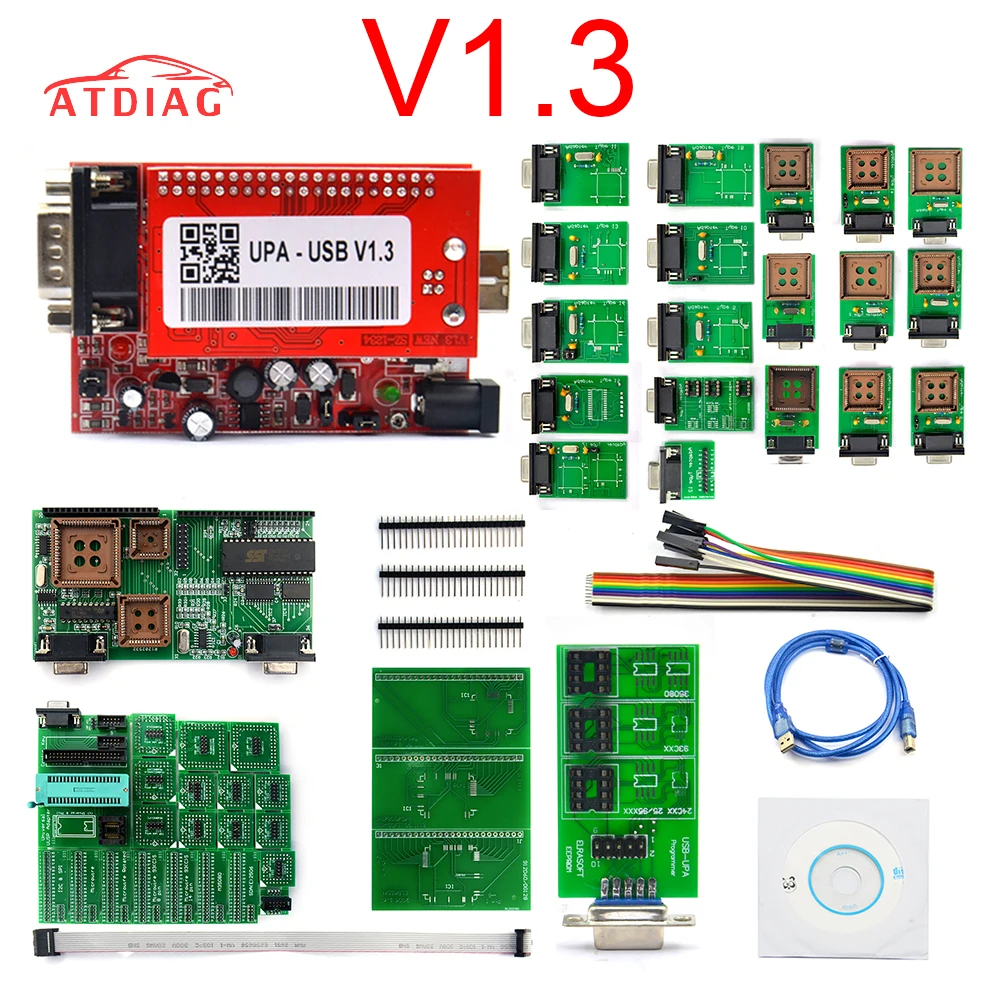 

2019 New UPA USB Programmer V1.3 for Version Main Unit for Sale UPA USB Adapter ECU Chip Tunning UPA-USB UPA USB 1.3 with Best