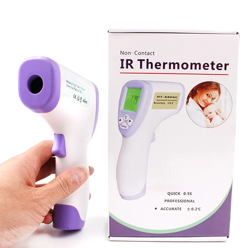 Baby Infrared body Digital Thermometer With LCD Backlight Multi purpose