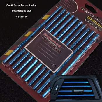 

Car air conditioning air outlet decorative strip car sticker accessories for infiniti fx35 q50 g35 g37 qx70 qx50 fx fx37 m35 q70