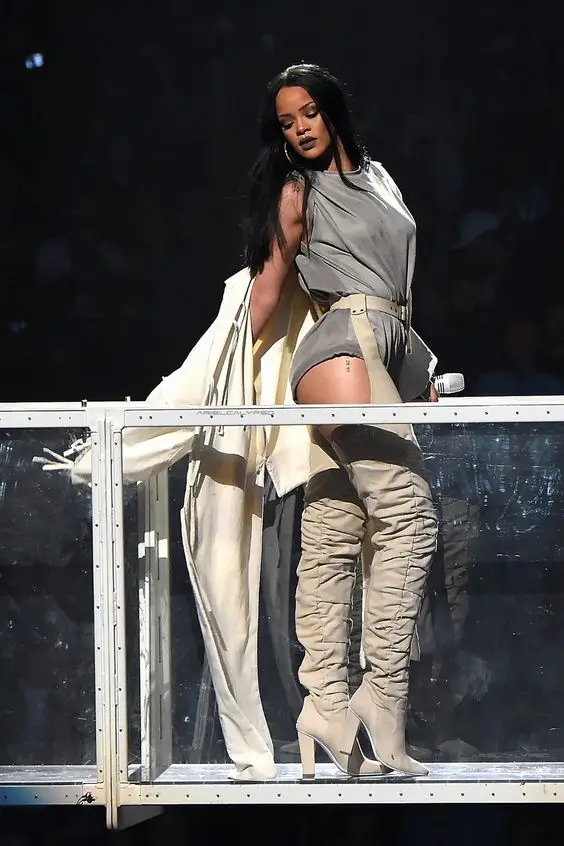 marron ardoisé vert Pointu Cuissardes vin Femmes Talons Chaussures Cuir Hauts Bottes noir Rouge Bout Pantalon Brides En Dames Carré Taille Pu Sexy Beige Filles À Boucle Abesire jaune IH9E2WDY