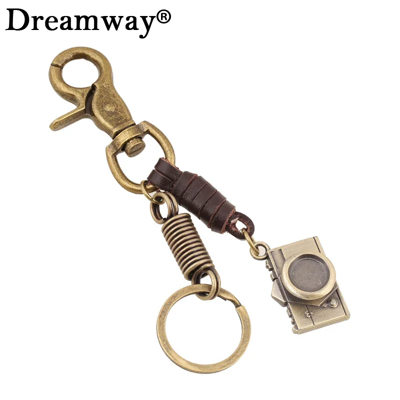 2019 New Personalized Key Charm Camera Keychain Bag Charm Vintage