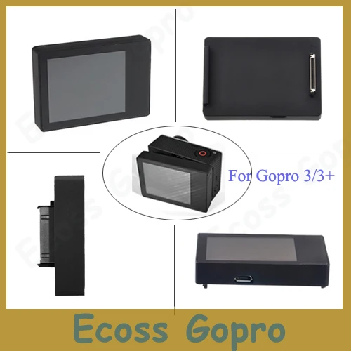 ЖК экран Suptig для gopro Hero 4 3 + дисплей BacPac аксессуары Gopro hero экран|for hero|gopro heroaccessori |