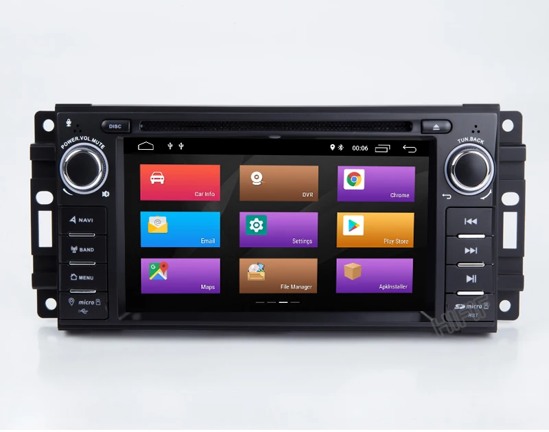 Clearance Quad Core Android 8.1 Car DVD GPS Radio Navigation For Jeep Cherokee Compass Commander Wrangler/DODGE Caliber/Chrysler C300 SWC 9